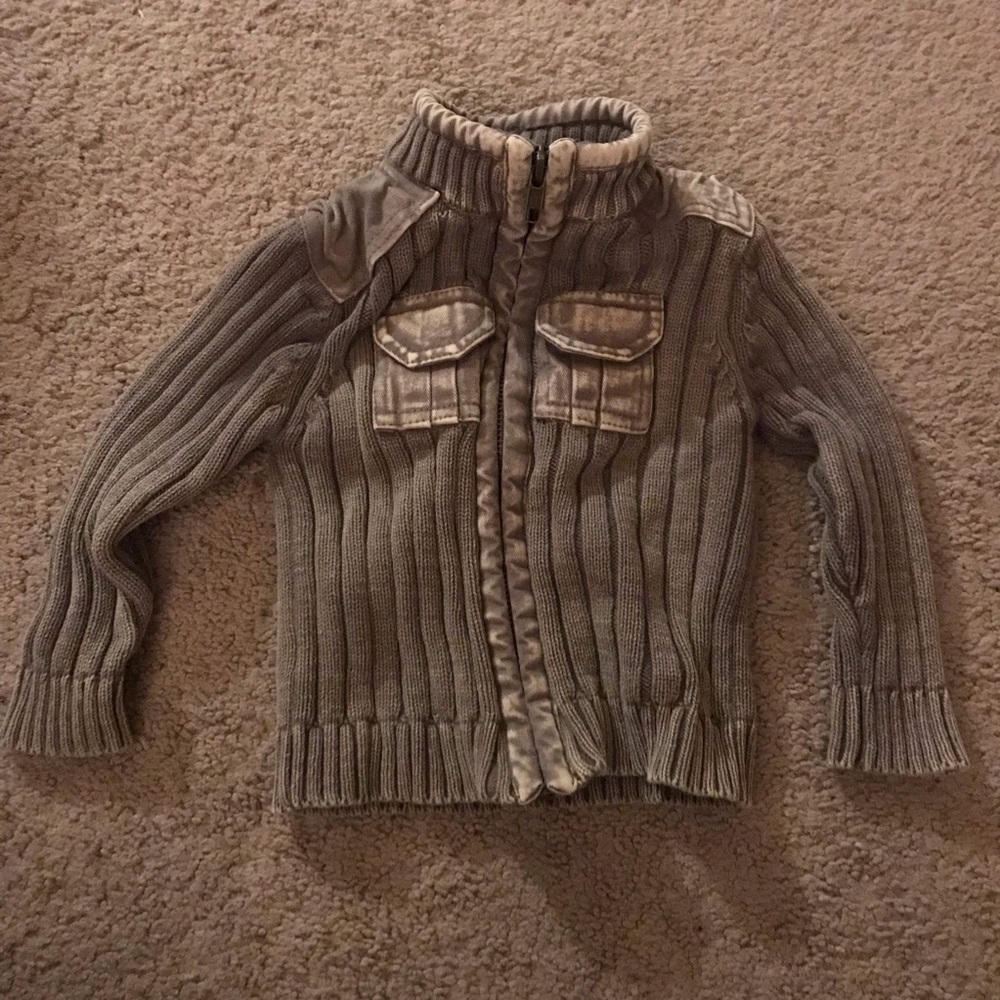 Zip up cardigan